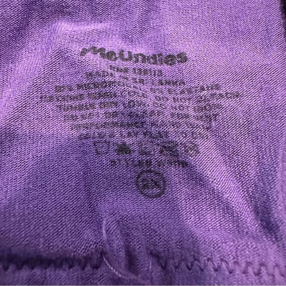 MeUndies Bold Purple Micromodal Wireless Bra Size 2X